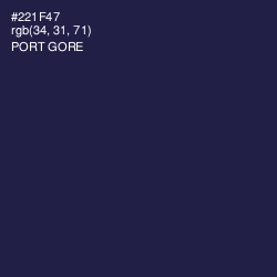 #221F47 - Port Gore Color Image